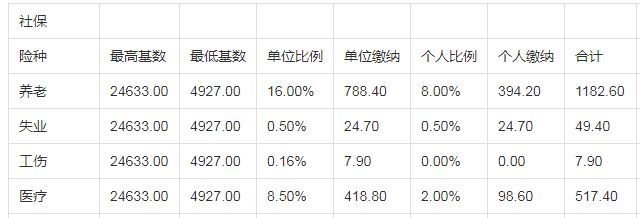 社保缴费