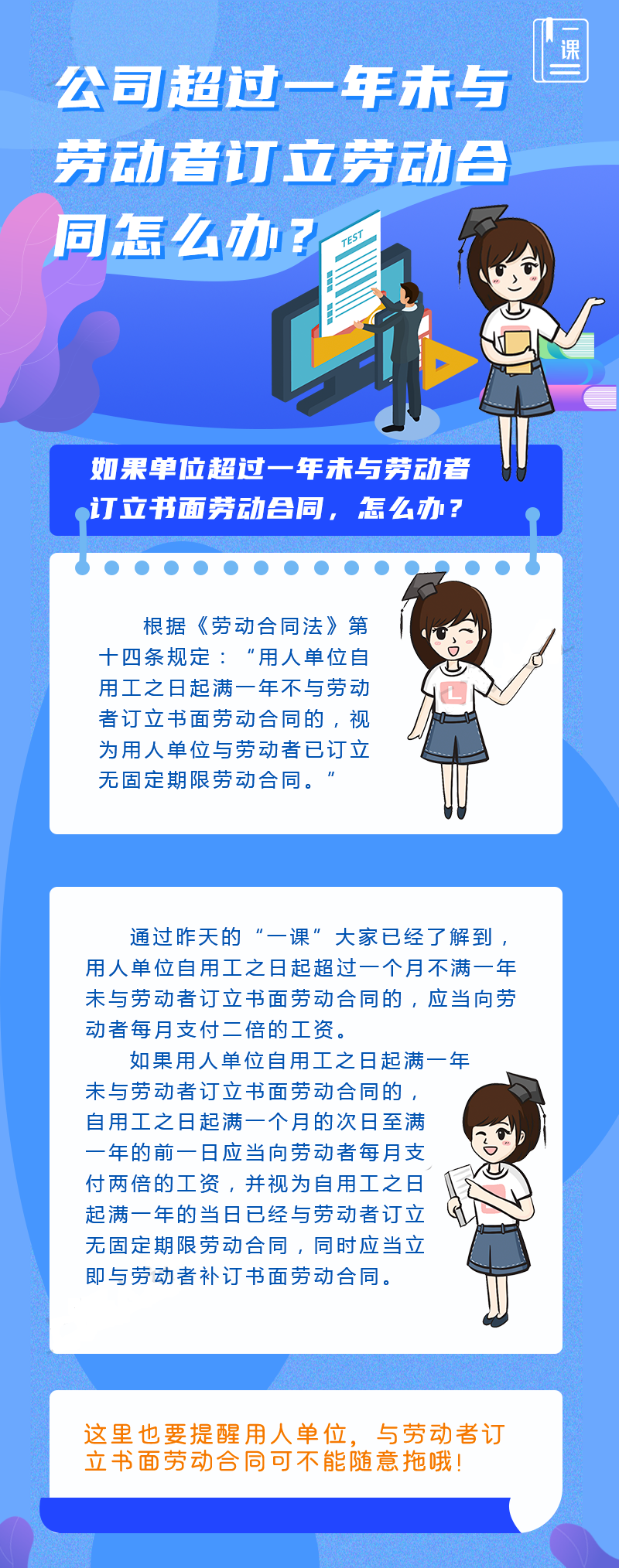 公司超过一年未与劳动者订立劳动合同怎么办？.png