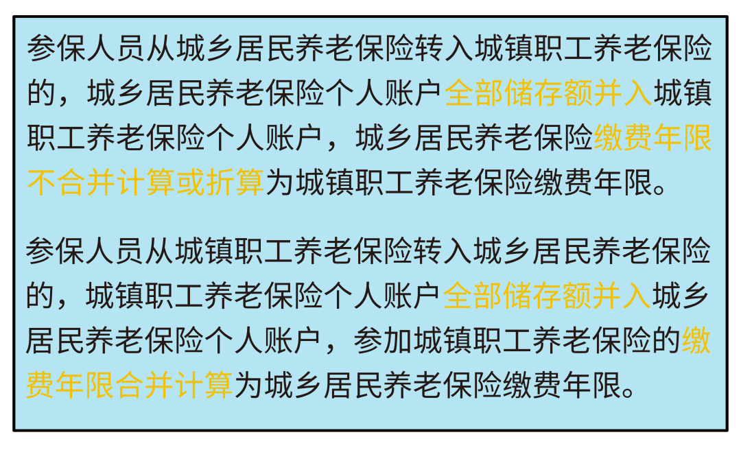 城乡居民养老和城镇职工养老，能不能互转？待遇怎么算？2.png